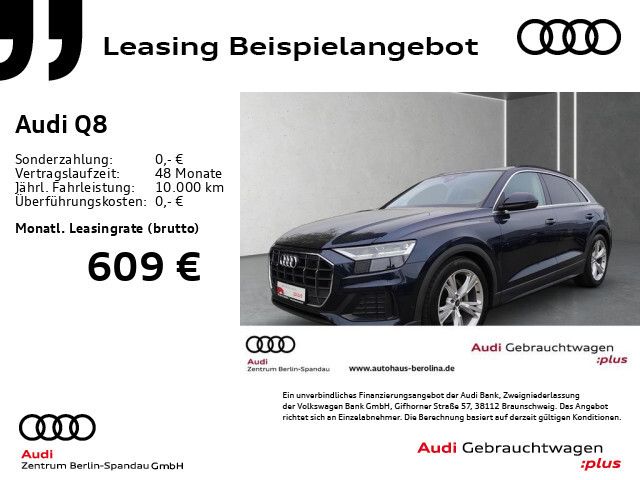 Audi Q8 50 TDI qu. tiptr. *PANO*HuD*TOUR*AHK* - Bild 1