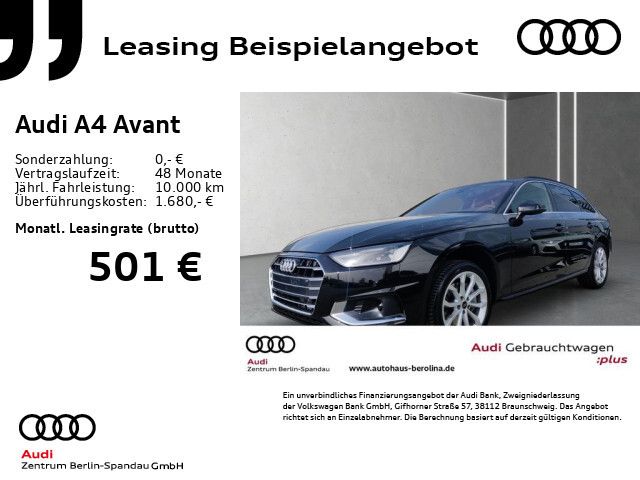 Audi A4 Avant 40 TFSI S line int. S tr. *PANO*NAV+* - Bild 1