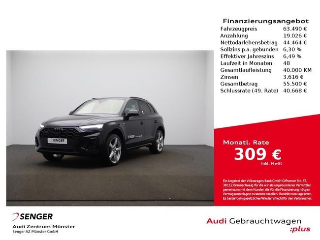 Audi Q5 40 TDI quattro S line S tronic Assistenzpaket - Bild 1