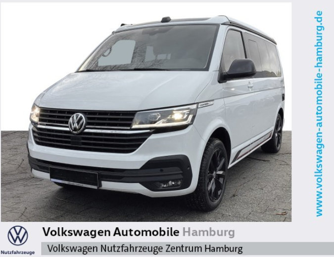 Volkswagen T6 California Ocean 4MOTION verfügbar