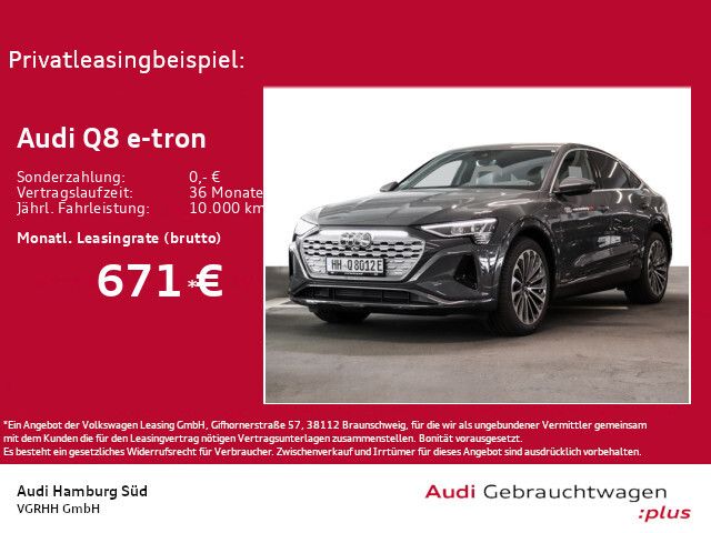 Audi Q8 e-tron Sportback 50 advanced qu. S LINE/NAVI