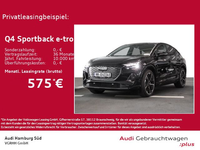 Audi Q4 e-tron Q4 Sportback 40 e-tron S LINE/LM21/MATRIX/NAVI - Bild 1