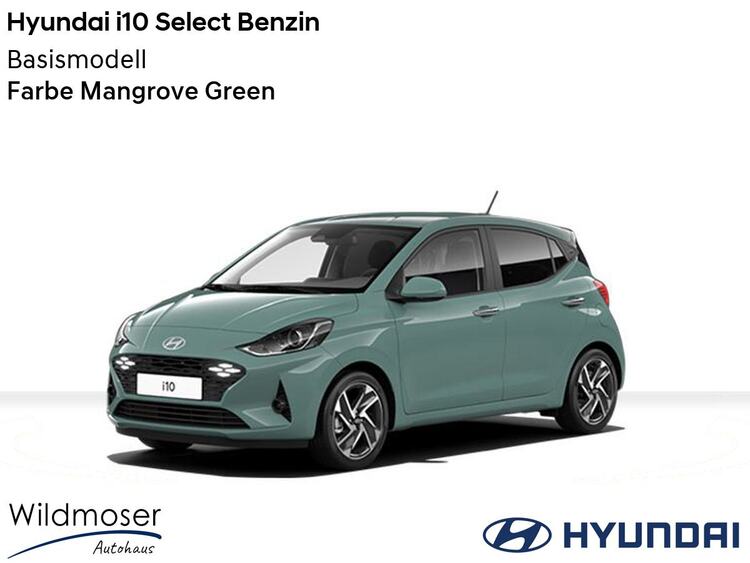 Hyundai i10 ❤️ Select FL Benzin ⏱ 5 Monate Lieferzeit ✔️ Basismodell