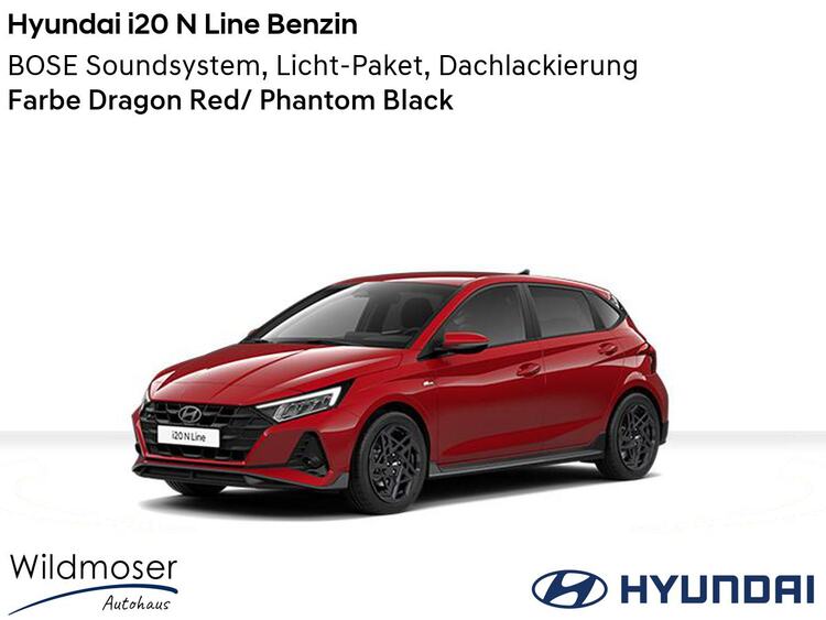 Hyundai i20 ❤️ N Line FL Benzin ⏱ 5 Monate Lieferzeit ✔️ mit 3 Zusatz-Paketen