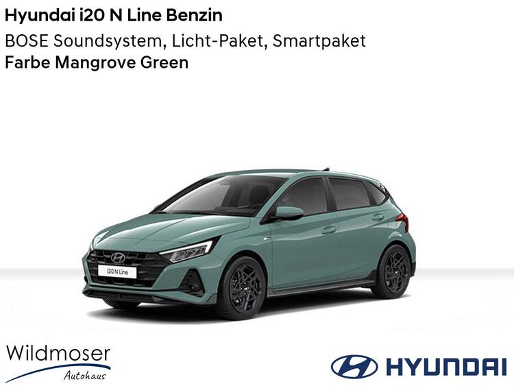 Hyundai i20 ❤️ N Line FL Benzin ⏱ 5 Monate Lieferzeit ✔️ mit 3 Zusatz-Paketen