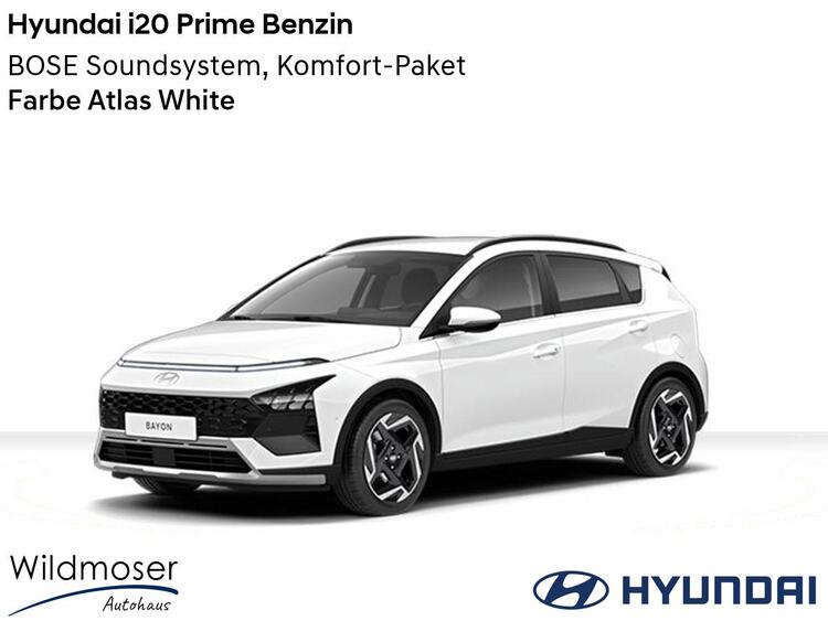 Hyundai BAYON ❤️ Prime FL Benzin ⏱ 5 Monate Lieferzeit ✔️ mit 2 Zusatz-Paketen