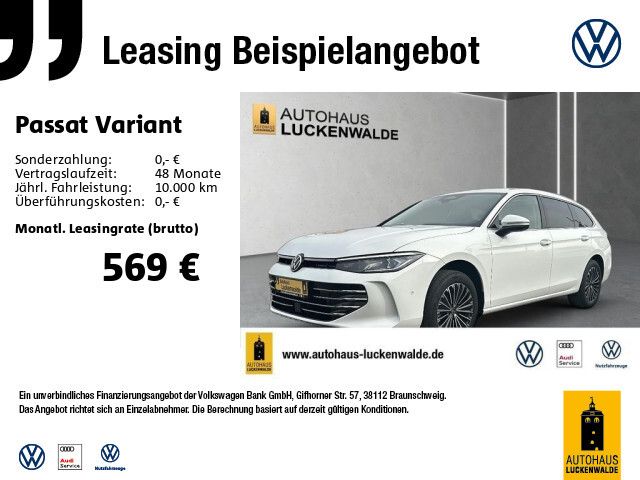 Volkswagen Passat Variant 2.0 TDI Elegance DSG *NAV*AHK* - Bild 1