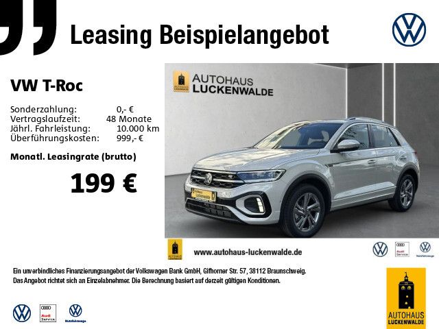 Volkswagen T-Roc 1.0 TSI R-Line *ACC*LED*SHZ* - Bild 1