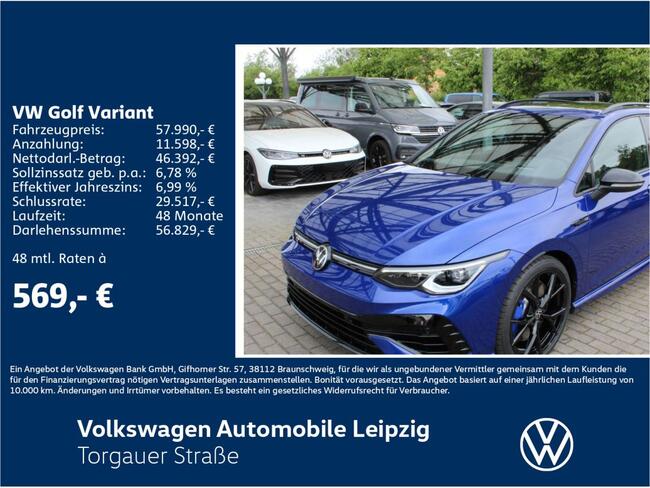 Volkswagen Golf Variant R 2.0 l TSI 4M DSG*HUD*DCC - Bild 1