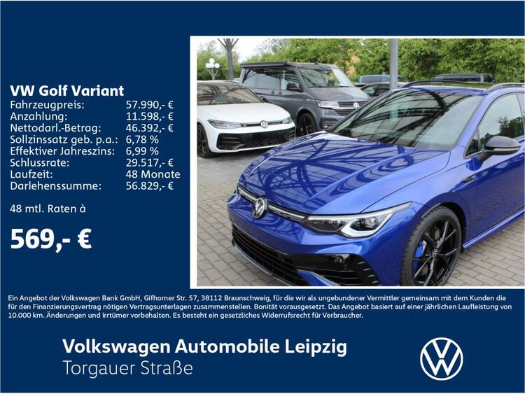 Volkswagen Golf Variant R 2.0 l TSI 4M DSG*HUD*DCC