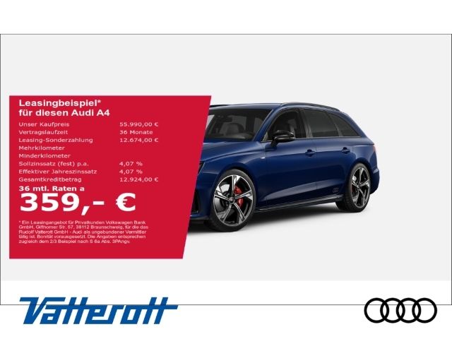 Audi A4 Avant 40 TFSI competition ed. plus AHK ACC 2XSline - Bild 1