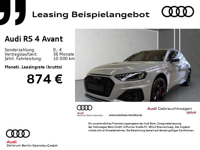 Audi RS4 Avant *MATRIX*PANO*B&O*HuD*NAV+* - Bild 1