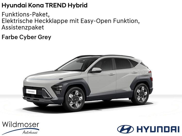 Hyundai Kona ❤️ TREND Hybrid ⏱ Sofort verfügbar! ✔️ mit 3 Zusatz-Paketen