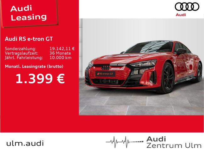 Audi e-tron GT RS LASER ALLRAD-LENK PANO LUFT 21 B&O - Bild 1