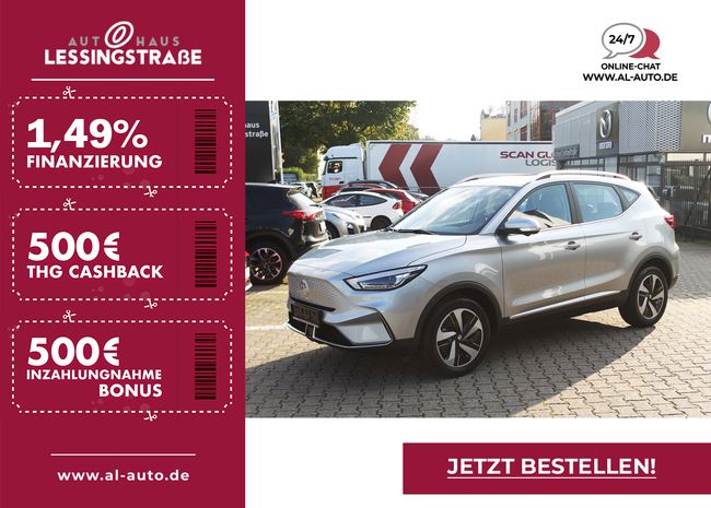 MG ZS EV AUT. LUXURY MAXIMALE NAV QI PANORAMA LEDER - Bild 1