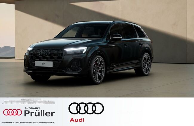 Audi Q7 50 TDI S line qu tiptro 360°+AHK+HuD+Pano+Sthz - Bild 1