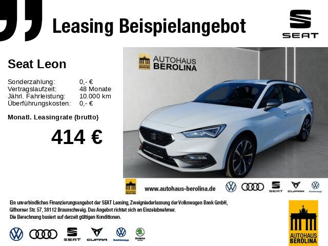 Seat Leon ST 2.0 TDI FR DSG *ACC*NAV+*R-CAM*SHZ* - Bild 1