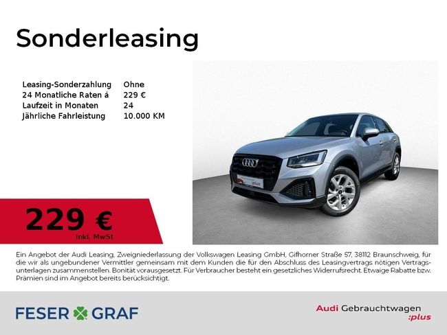 Audi Q2 Advanced 30 TDI S tr. ACC+NAVI+KAMERA - Bild 1