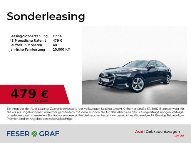 Audi A6 Limousine Sport 50 TFSIe S tr. HEADUP+MATRIX - Bild 1