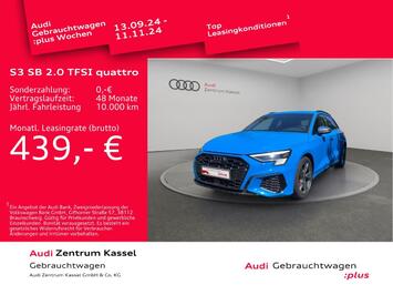 Audi S3 SB 2.0 TFSI quattro Matrix Kamera Teilleder