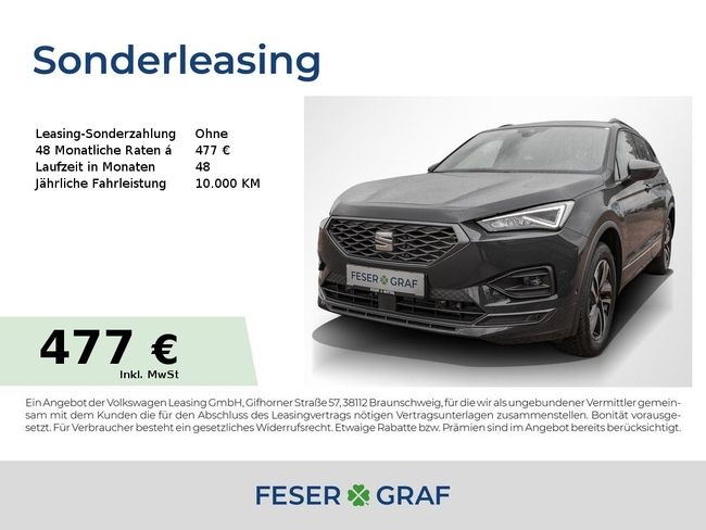 Seat Tarraco 1.5 TSI FR DSG LED/AHK/NAVI/SHZ - Bild 1