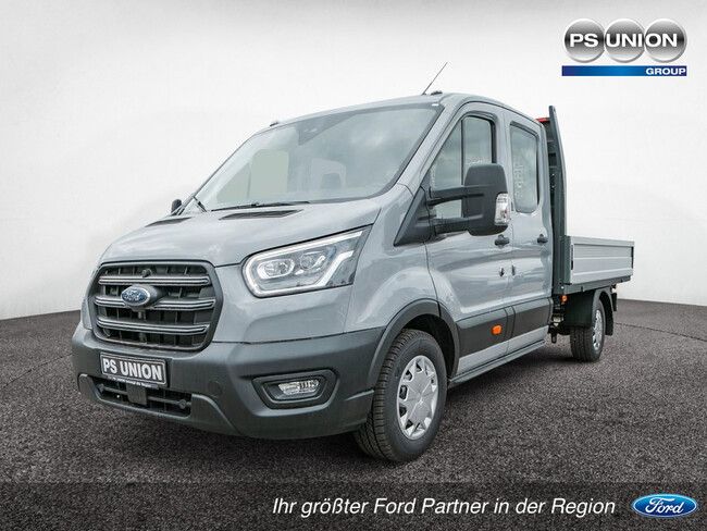 Ford Transit Pritsche 350 L3 Doka Trend, Xenon, AHK - Bild 1