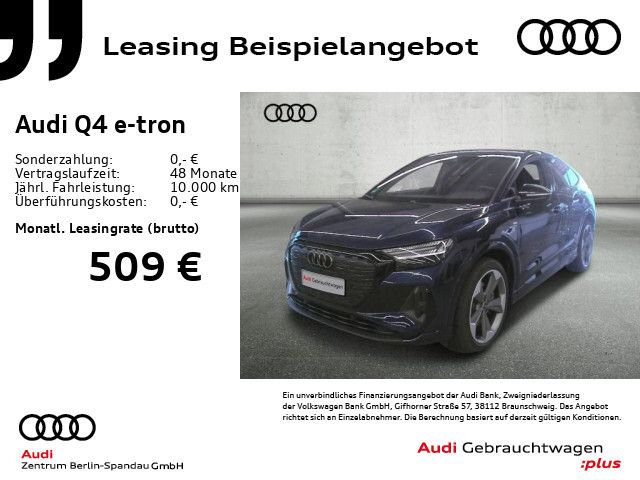 Audi Q4 e-tron 45 Sportback qu. S line *MATRIX*AHK* - Bild 1