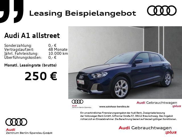 Audi A1 allstreet 30 TFSI S tronic *Virt.C*GRA*SHZ*