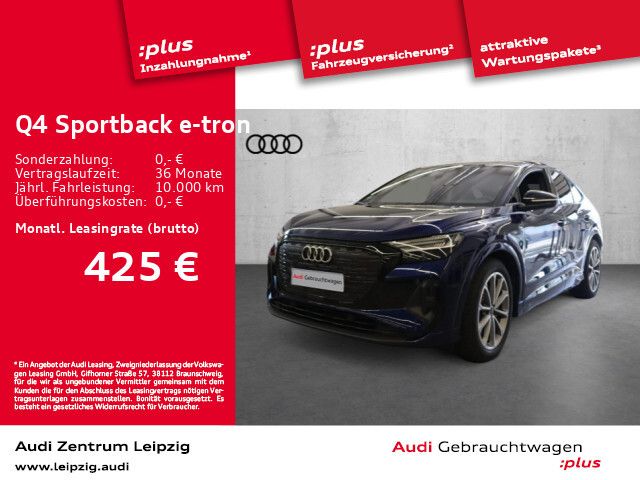 Audi Q4 e-tron Q4 Sportback 40 e-tron *Matrix*AHK*HuD*Sonos* - Bild 1