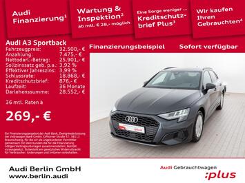 Audi A3 Sportback Advanced 35 TDI S tr. SITZHZG PDC