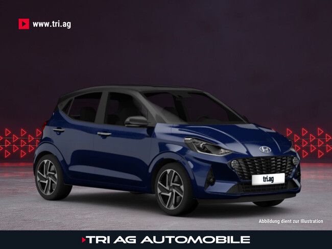 Hyundai i10 Trend 1.0 Vibrant Blue Mineraleffekt - Bild 1