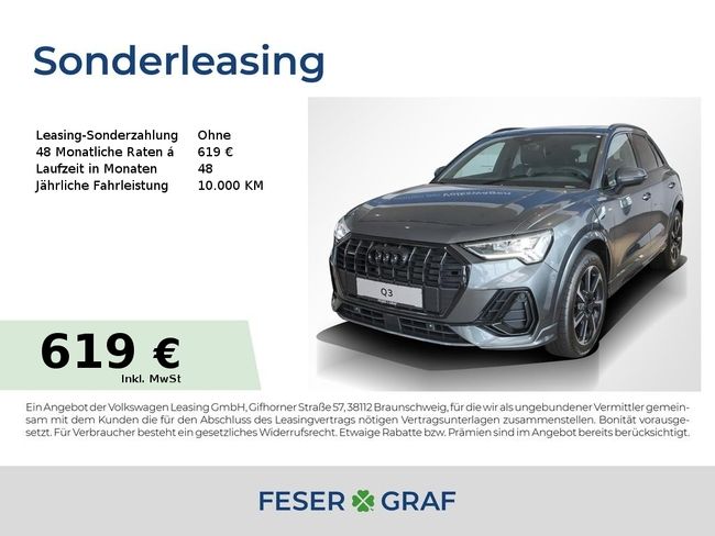 Audi Q3 S line 40 TFSI quattro S tronic Pano SONOS - Bild 1