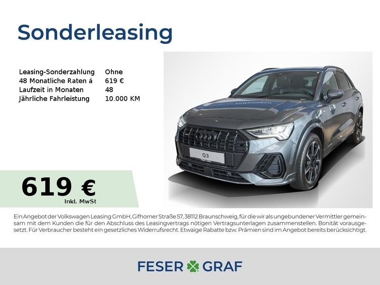 Audi Q3 S line 40 TFSI quattro S tronic Pano SONOS