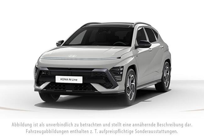 Hyundai Kona N LINE 1.6 T-GDI HEV DCT*Lieferung möglich(t23458_83_ak3) - Bild 1