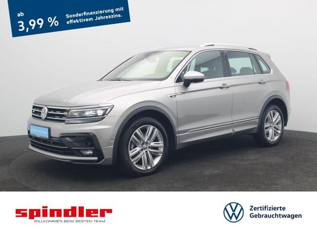 Volkswagen Tiguan R-Line 2.0 TDI 4M DSG / Navi, AHK, 360° - Bild 1