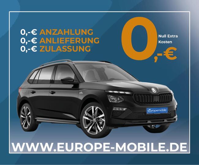 Skoda Kamiq MONTE CARLO 1.5 TSI 150 DSG (UVP 45.591€/ KW52/24) 5J.GARANTIE|PANO|NAV|ASSISTENZ|EASY|KOMFORT|AHK|1 - Bild 1