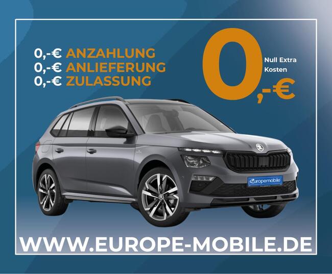 Skoda Kamiq MONTE CARLO 1.5 TSI 150 DSG (UVP 45.591€/ KW52/24) 5J.GARANTIE|PANO|NAV|ASSISTENZ|EASY|KOMFORT|AHK|1 - Bild 1