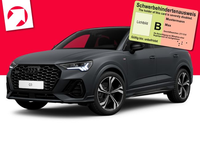 Audi Q3 S line 45 TFSI quattro S tronic*MATT*PERSONEN MIT EINER BEHINDERUNG* - Bild 1