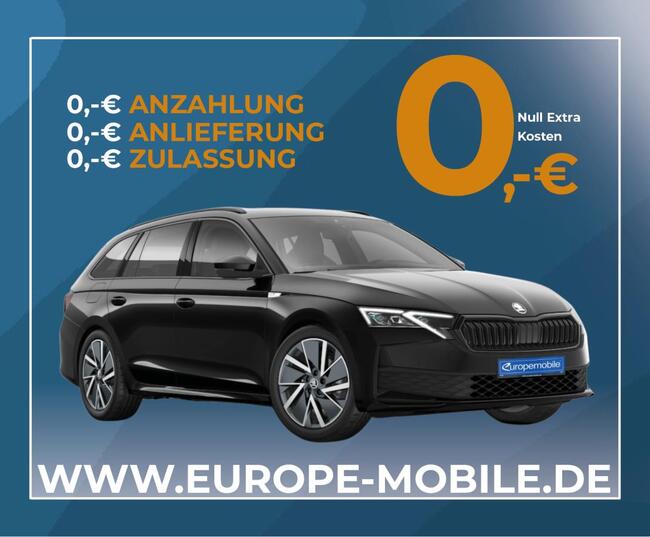 Skoda Octavia Combi SPORTLINE 1.5 TSI DSG mit Ultrapaket (UVP 51.650 €/ KW34/24) ASSISTENZ|INFO.PLUS|LICHT.PLUS|WI - Bild 1