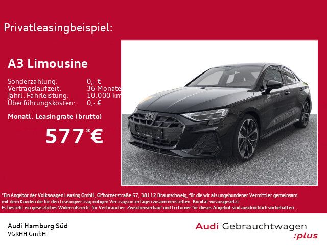 Audi A3 Limousine 35 TFSI S tronic 2xS LINE/PANO/NAVI - Bild 1