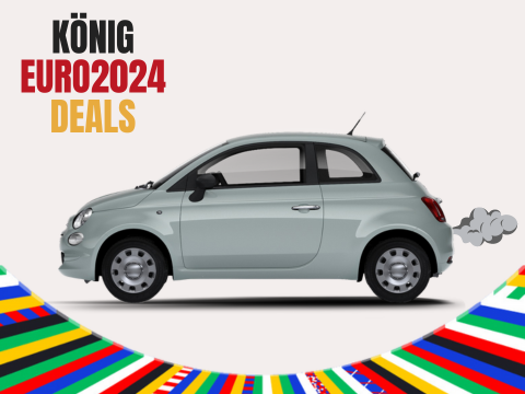 Fiat 500 Benziner | Summer Edition ☀️ | Kurzzeitleasing | Verringerte Überführungskosten ❗