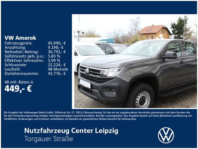 Volkswagen Amarok 2.0 TDI 4Motion Radstand: 3270 mm - Bild 1