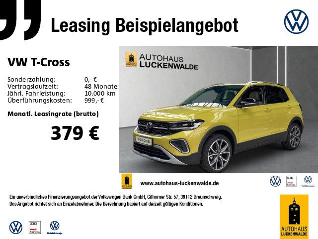 Volkswagen T-Cross 1.5 TSI Style DSG *IQ-MATRIX*BEATS*ACC*