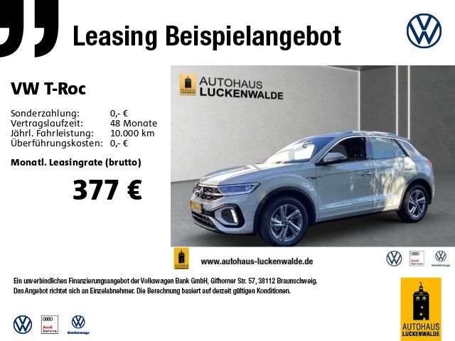 Volkswagen T-Roc 1.5 TSI R-Line DSG *LED+*Digi.C*ACC*PDC*