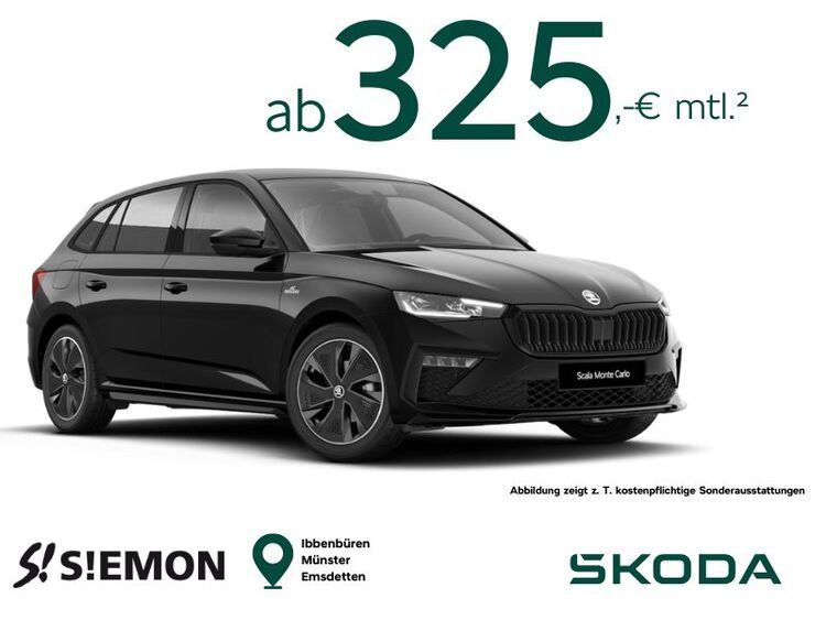 Skoda Scala Monte Carlo 150 PS ✔️ Bestellaktion ✔️ frei konfigurierbar ✔️ Automatik