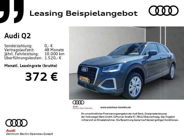 Audi Q2 35 TFSI Adv. S tronic *GRA*Virt.C+*R-CAM*SHZ*