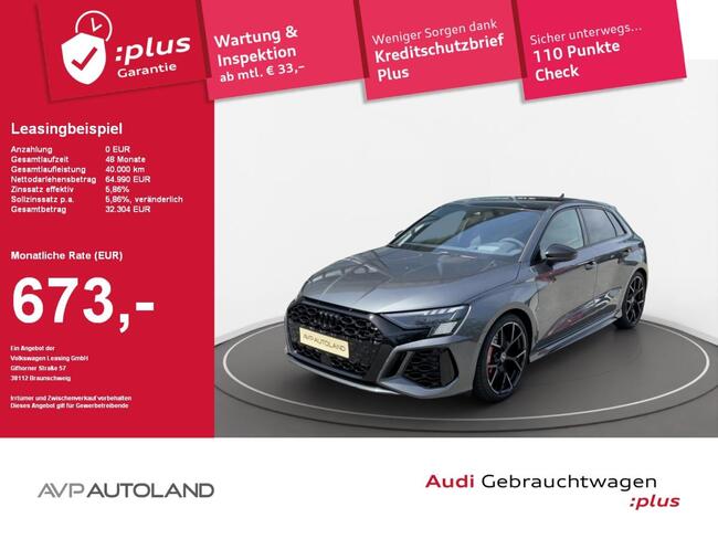 Audi RS3 Sportback TFSI quattro S tronic | PANO | - Bild 1