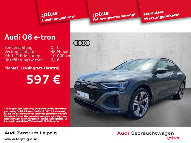 Audi Q8 e-tron Sportback 55 S line *Tour*Stadt*AHK* - Bild 1