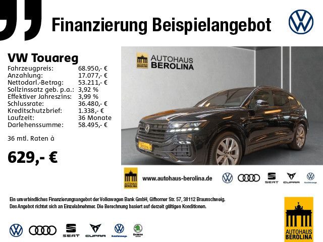 Volkswagen Touareg 3.0 TDI 4M R-Line Black tiptr. *PANO*