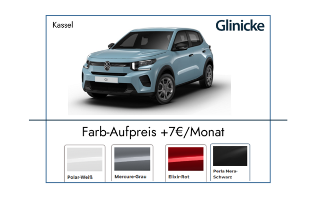 Citroen C3 YOU PureTech 100 *Frei Konfigurierbar* *Bestellfahrzeug* Gültig bis 29.09.2024 - Bild 1